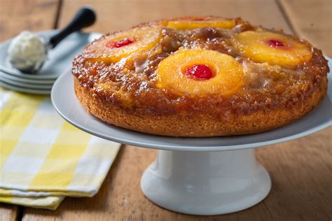 easy-pineapple-upside-down-cake-recipe-the-spruce image