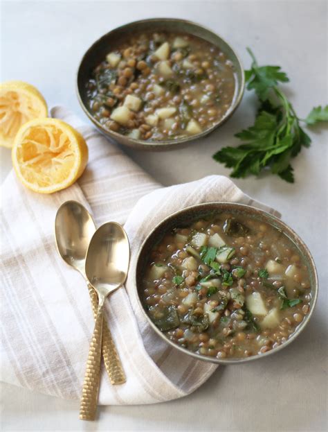 one-pot-lentil-and-swiss-chard-soup-thyme-toast image