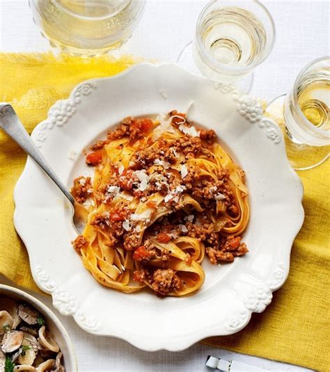 veal-mince-rag-with-tagliatelle-recipe-delicious image