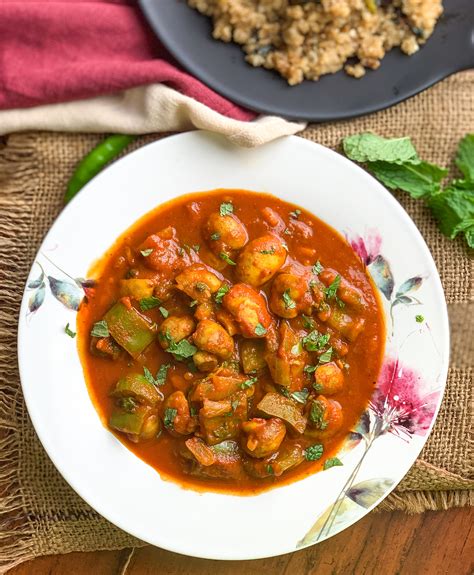 mushroom-curry-recipe-by-archanas-kitchen image