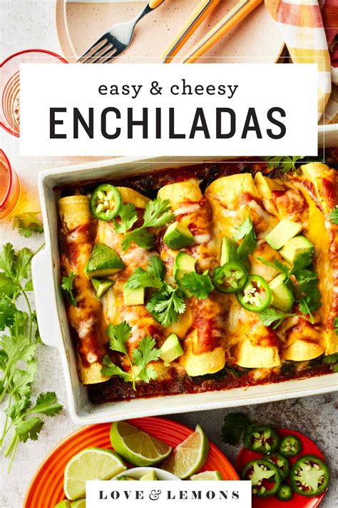 easy-enchiladas-recipe-love-and-lemons image