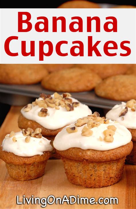 easy-banana-cupcakes-recipe-with-buttercream-frosting image