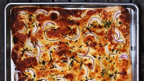 focaccia-bread-with-rosemany-and-onion-recipe-bon-apptit image