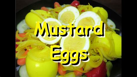 how-to-make-amish-mustard-pickled-eggs-youtube image
