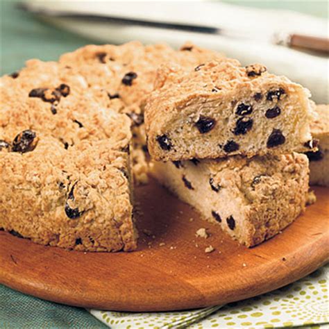 irish-soda-bread-with-raisins-recipe-myrecipes image