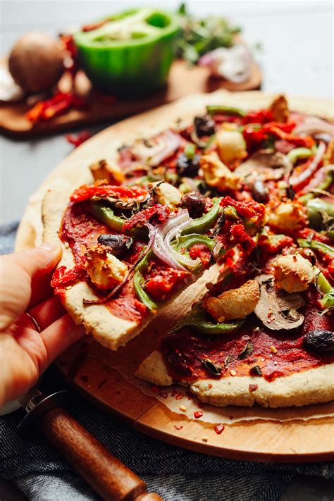 vegan-gluten-free-pizza-crust-minimalist-baker image
