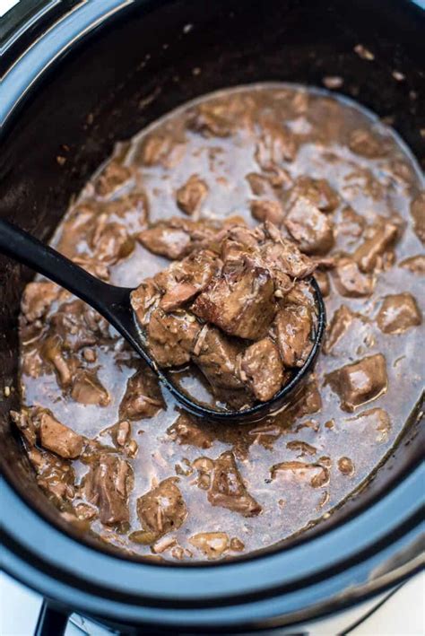 slow-cooker-beef-tips-with-gravy-valeries-kitchen image