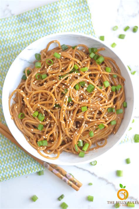 instant-pot-garlic-noodles-only-5-ingredients-the-belly image