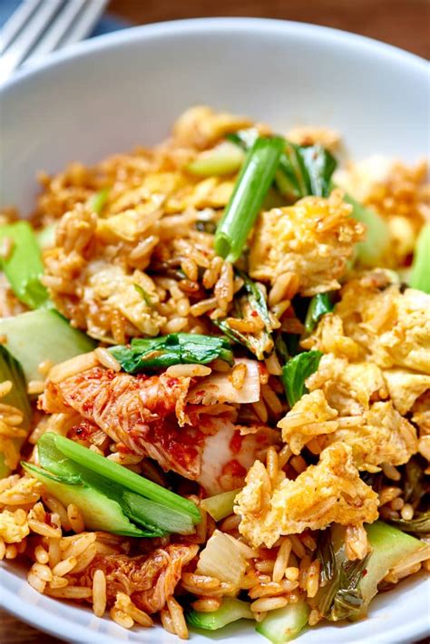 weeknight-recipe-kimchi-fried-rice-with-extra-greens image