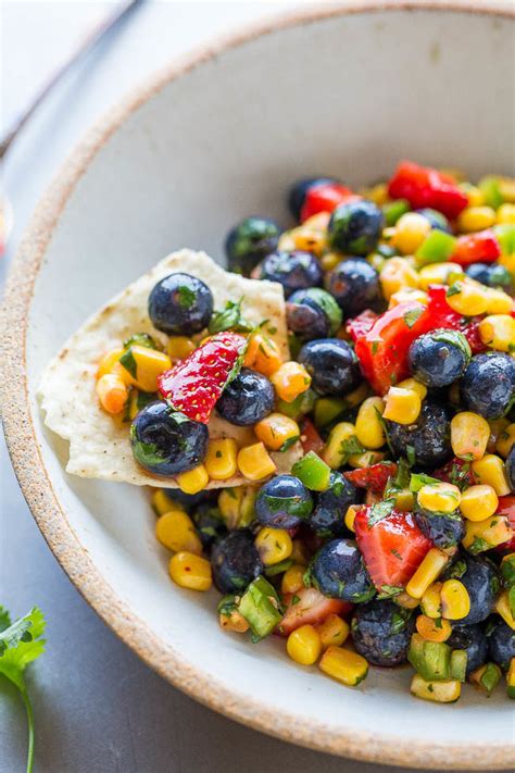 corn-and-blueberry-salsa-recipe-fresh-easy image