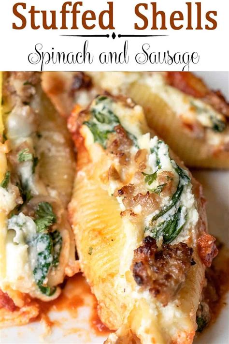 the-best-sausage-stuffed-shells-craving-some image