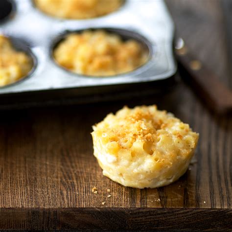 muffin-cup-macaroni-and-cheese-recipe-food-wine image