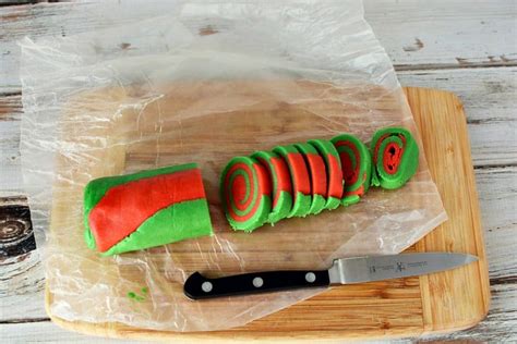 red-and-green-christmas-pinwheel-cookies image