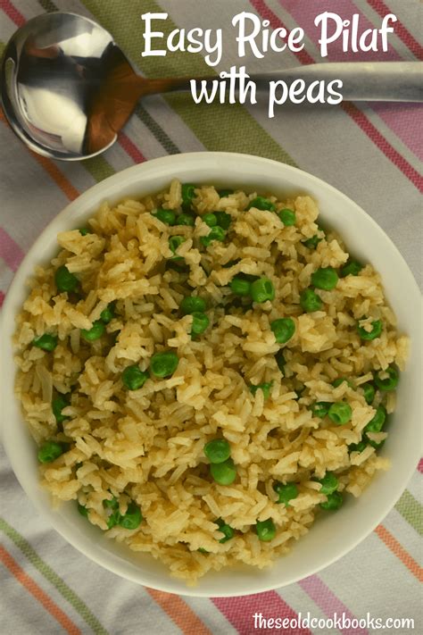 easy-rice-pilaf-with-peas-recipe-these-old image