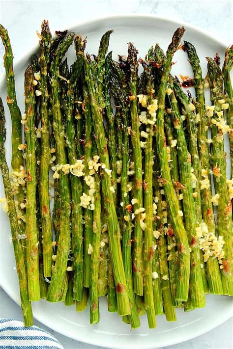 best-roasted-asparagus-crunchy-creamy-sweet image