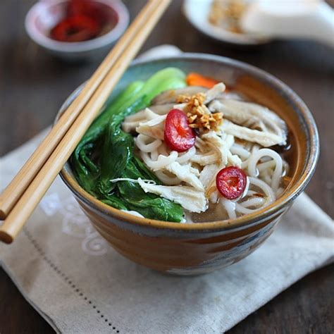 chinese-chicken-noodle-soup-quick-and-easy-recipe-rasa image