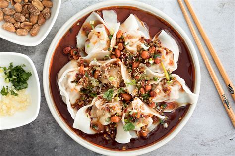 spicy-chili-oil-wontons-ahead-of-thyme image