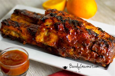 easy-and-delicious-oven-baked-orange-bbq-ribs image