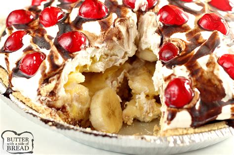 banana-split-pie-butter-with-a-side-of-bread image