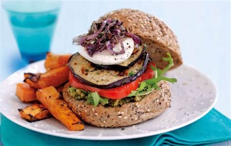 vegetable-burgers-with-kumara-wedges-healthy-food image