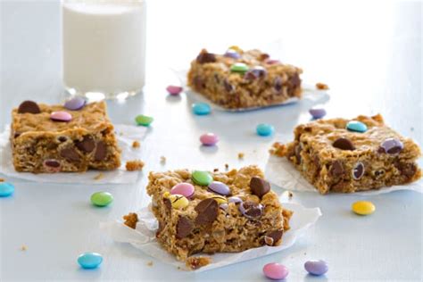 monster-cookie-bars-recipe-food-fanatic image