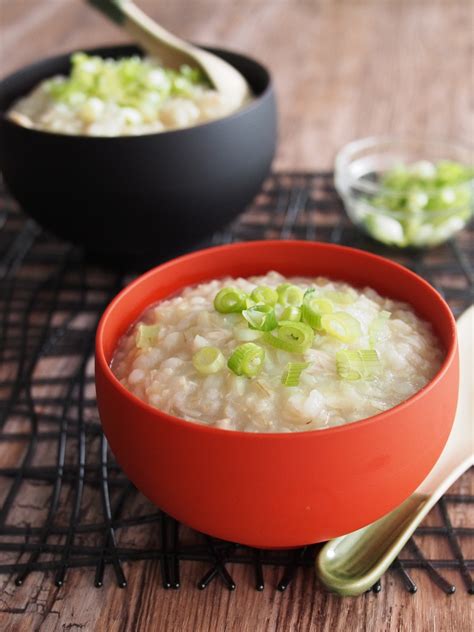 chicken-and-ginger-congee-rice-porridge-the-worktop image