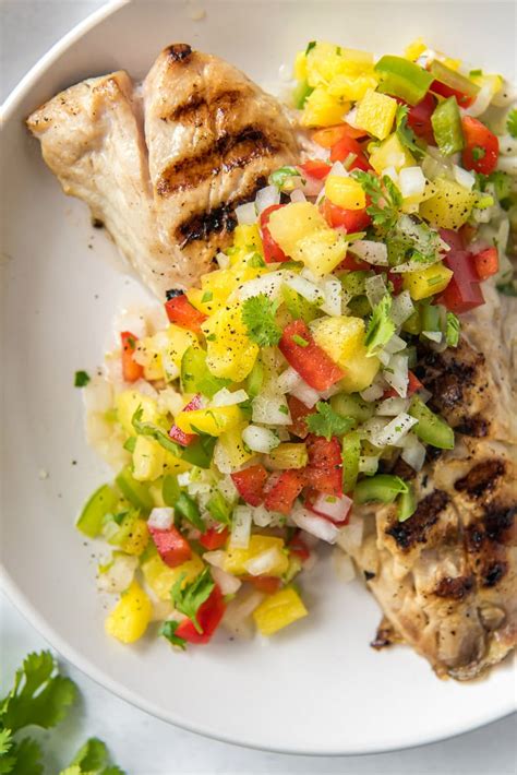 red-snapper-with-pineapple-salsa-recipe-girl image
