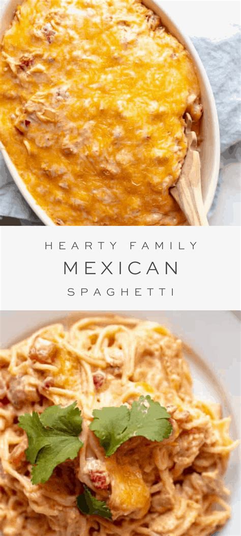 easy-mexican-spaghetti-bake-recipe-julie-blanner image