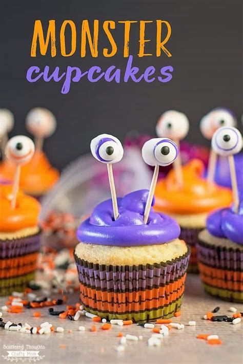 easy-monster-cupcakes-for-halloween-scattered image
