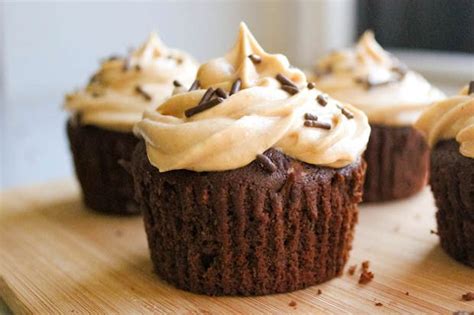 brownie-cupcakes-with-peanut-butter-frosting image