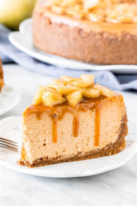 caramel-apple-cheesecake-just-so-tasty image