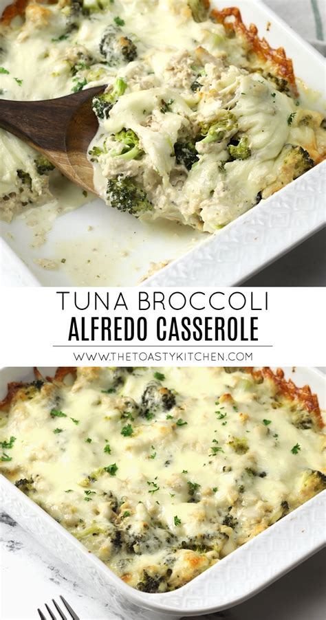 tuna-broccoli-alfredo-casserole-the-toasty-kitchen image