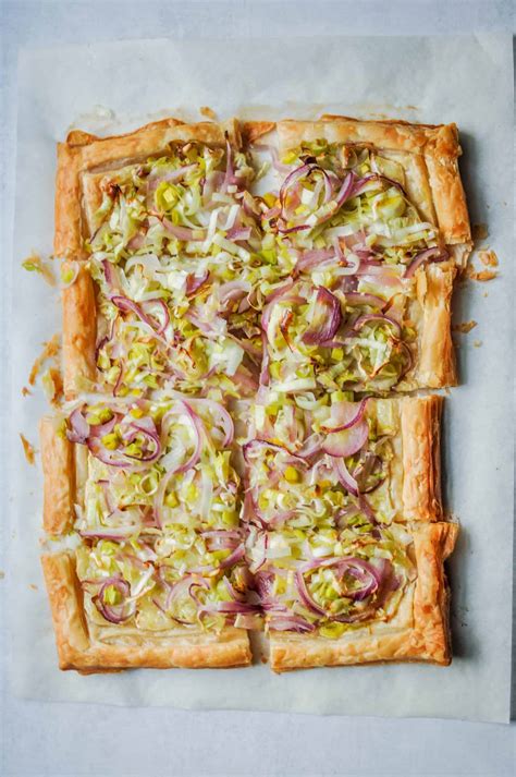 leek-onion-puff-pastry-tart-this-healthy-table image