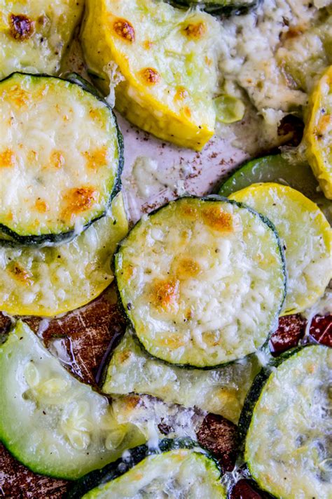 parmesan-crusted-zucchini-and-yellow-squash-the-food image