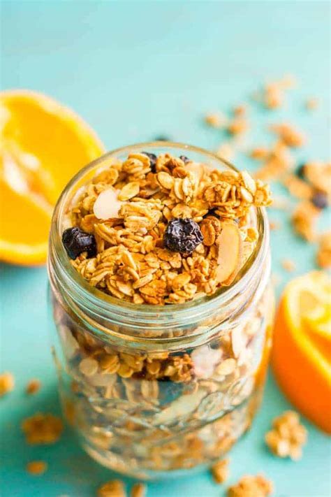 healthy-citrus-granola-family-food-on-the-table image