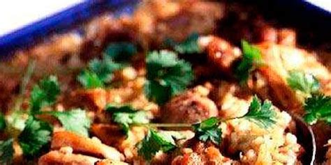 baked-thai-chicken-risotto-good-housekeeping image