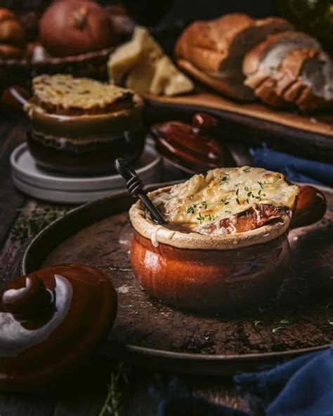 restaurant-style-french-onion-soup-cooking-with-wine image