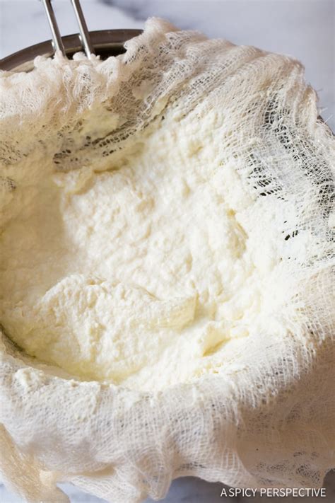 how-to-make-ricotta-cheese-video-a-spicy image
