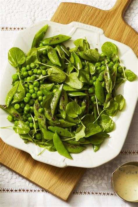 charred-snap-peas-with-creamy-tarragon-dressing image