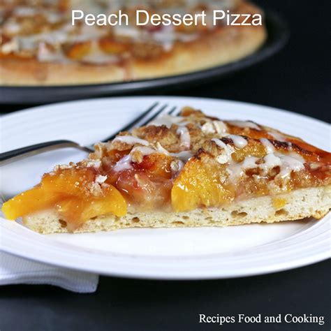 peach-dessert-pizza-recipes-food-and-cooking image