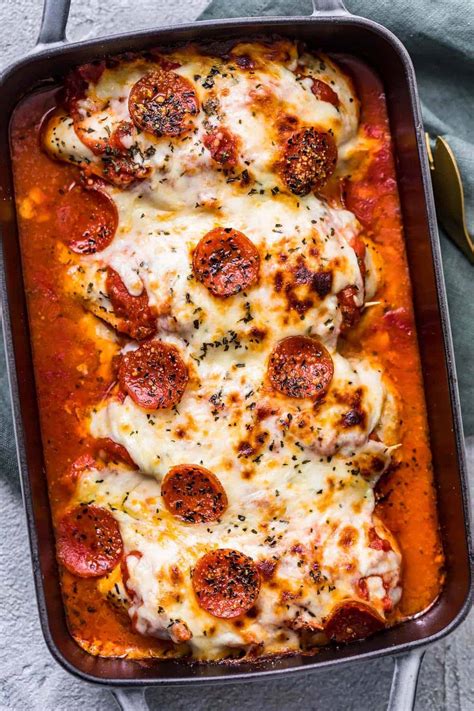 pizza-chicken-bake-pepperoni-pizza-stuffed-chicken image