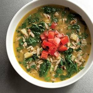 rustic-parsley-orzo-soup-with-walnuts-olive-oil image