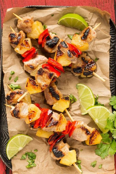 pork-kabobs-with-pineapple-dinner-at-the-zoo image