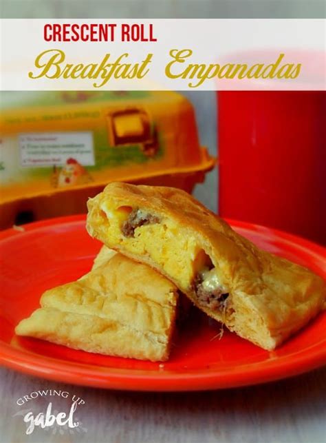 egg-sausage-and-cheese-easy-breakfast-empanadas image