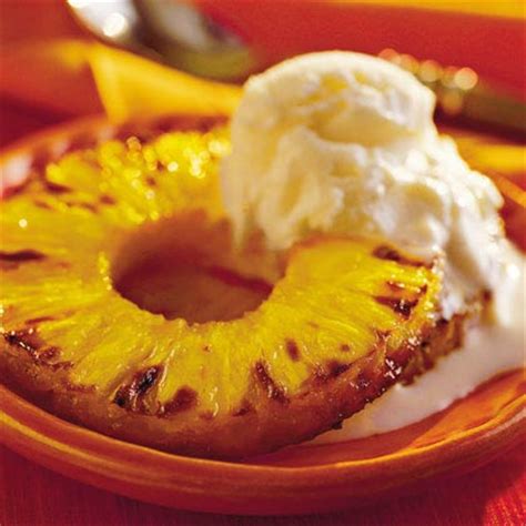 brown-sugar-baked-pineapple-recipe-myrecipes image