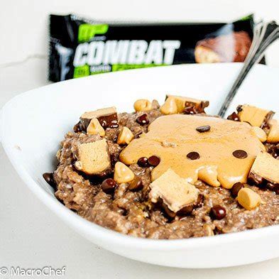 chocolate-peanut-butter-protein-oatmeal image