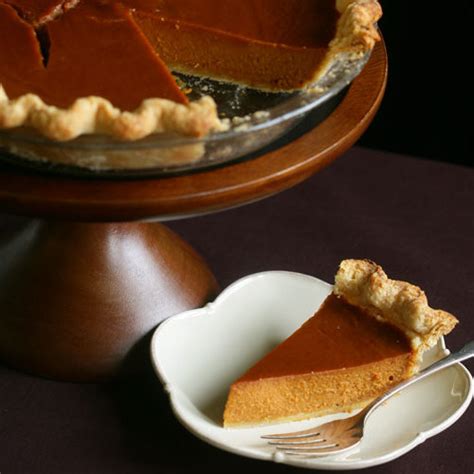 caramel-pumpkin-pie-recipe-finecooking image