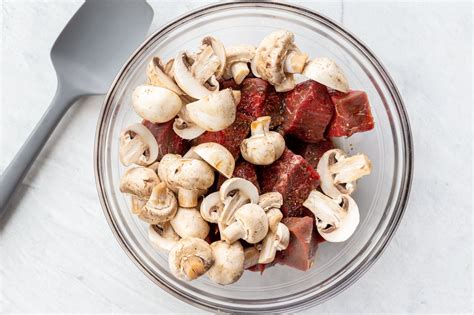 air-fryer-steak-bites-with-mushrooms-momsdish image