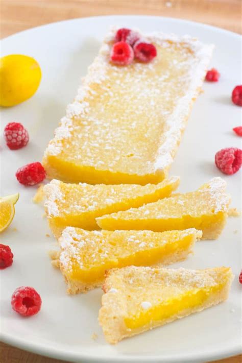 lemon-curd-tart-with-shortbread-crust-baker-bettie image