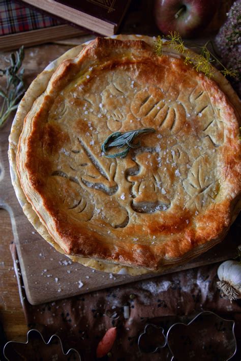 roasted-turkey-and-apple-pot-pie-under-a-tin-roof image